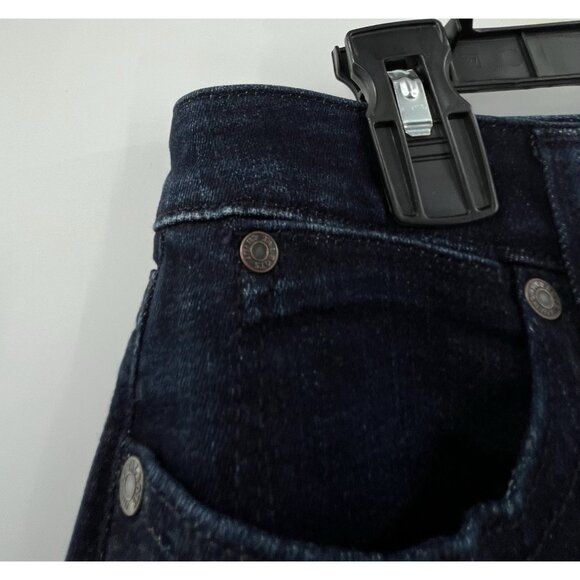 Talbots Jeans Women's Size 8 High-Rise Barely Boot Stretch Blue Denim Bootcut - Picture 5 of 10